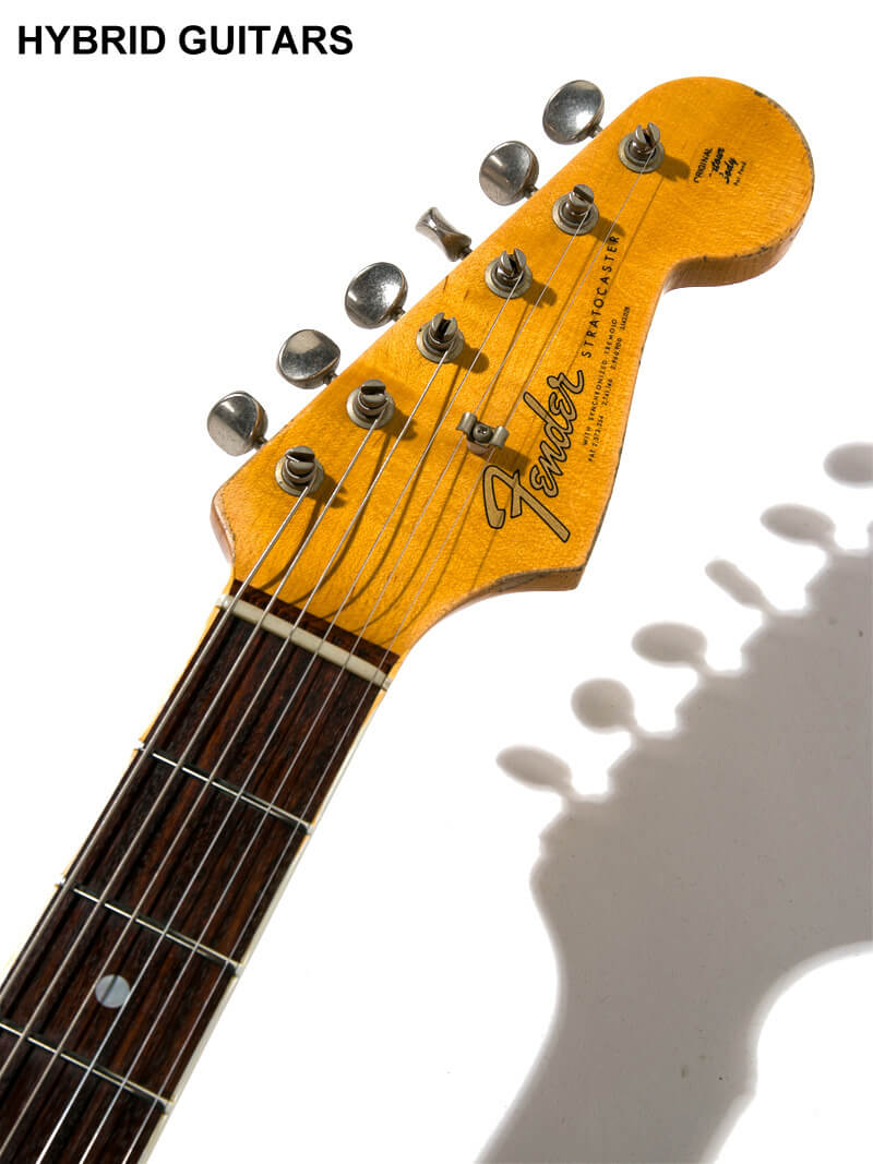 Fender Custom Shop 2019 Event Limited Edition Biding Neck 1965 Stratocaster Heavy Relic Super Faded Aged 3TSB 5