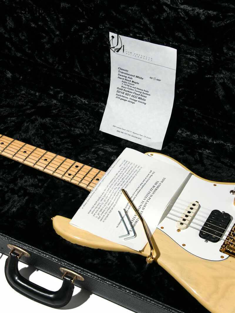 Tom Anderson Classic Translucent White 14