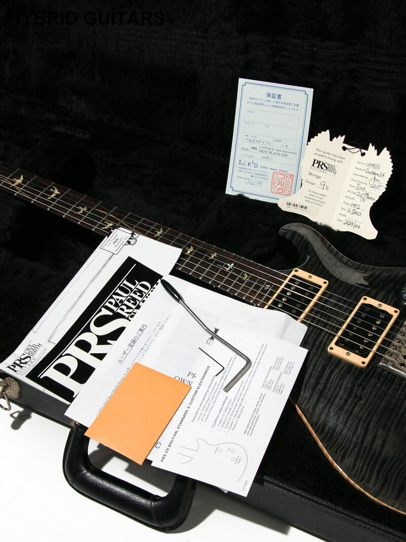 Paul Reed Smith(PRS) Custom 24 20th Anniversary 10Top Gray Black 15