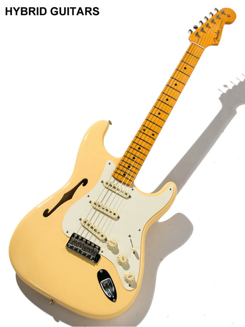 Fender Eric Johnson Stratocaster Thinline Vintage White 1