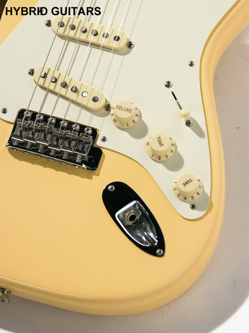 Fender Eric Johnson Stratocaster Thinline Vintage White 10