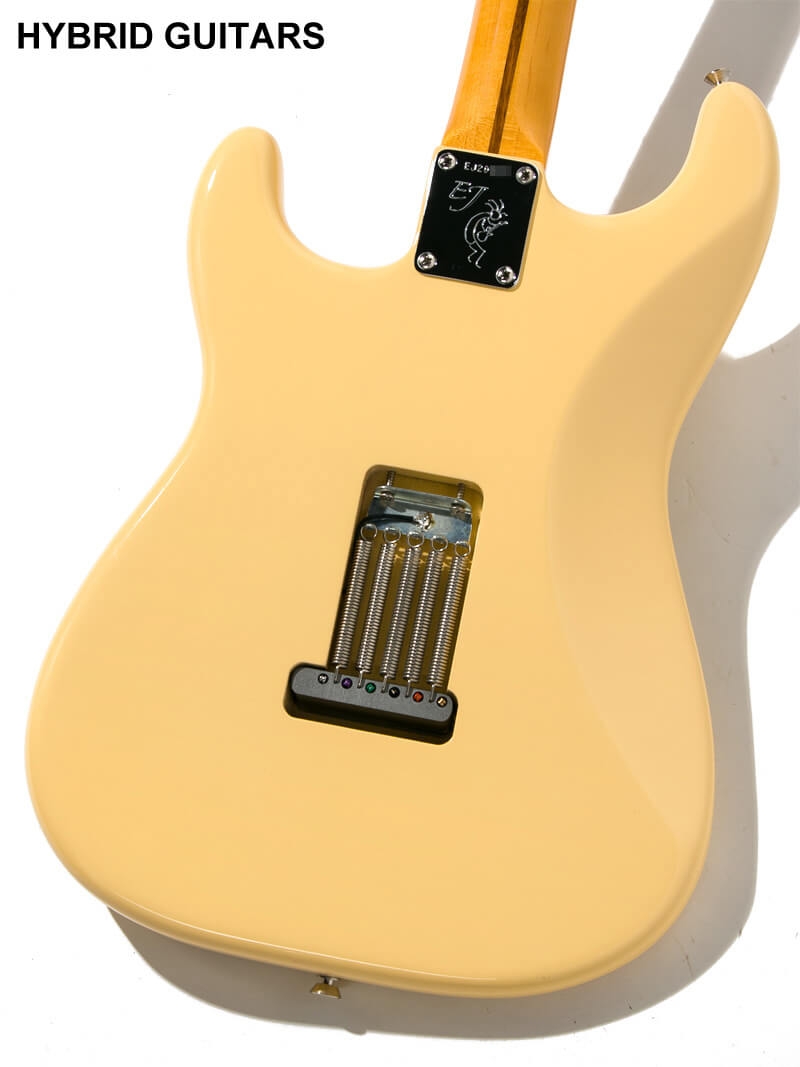 Fender Eric Johnson Stratocaster Thinline Vintage White 4