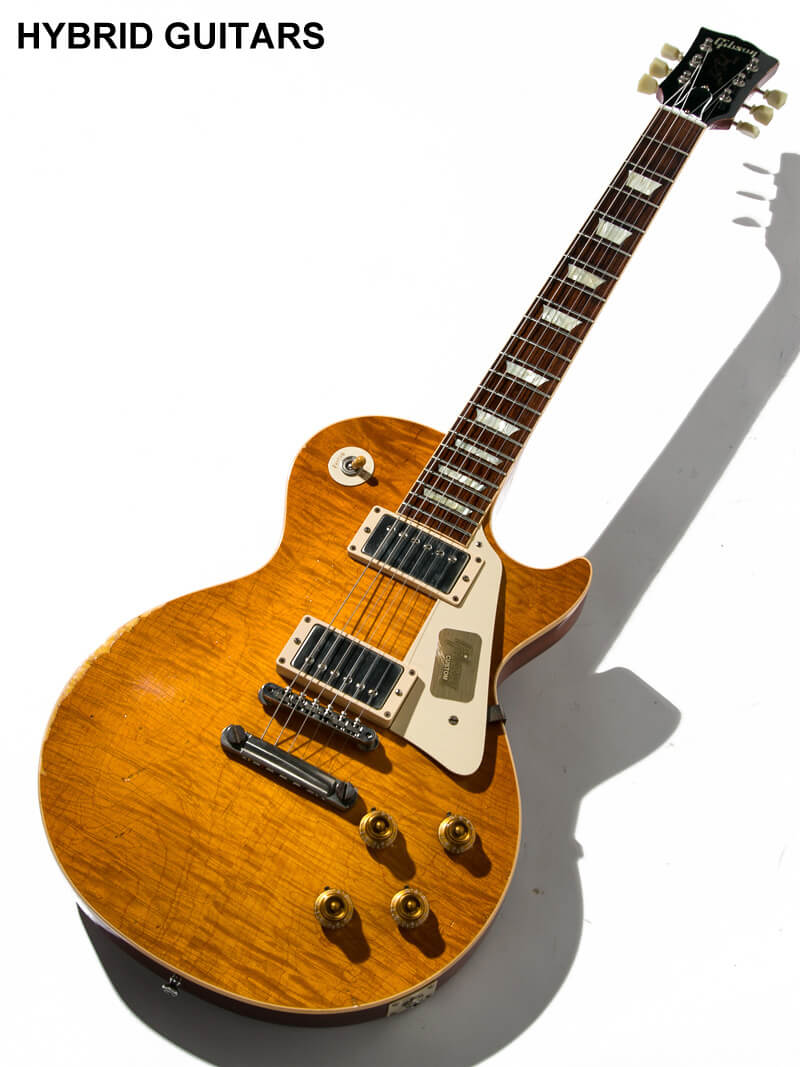 Gibson Custom Shop Historic Collection 1959 Les Paul Reissue Tom Murphy Ultra Aged Lemon Burst 1