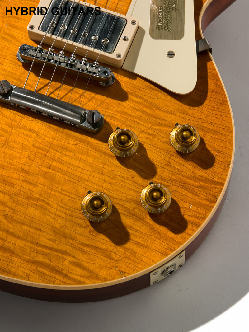 Gibson Custom Shop Historic Collection 1959 Les Paul Reissue Tom Murphy Ultra Aged Lemon Burst 11