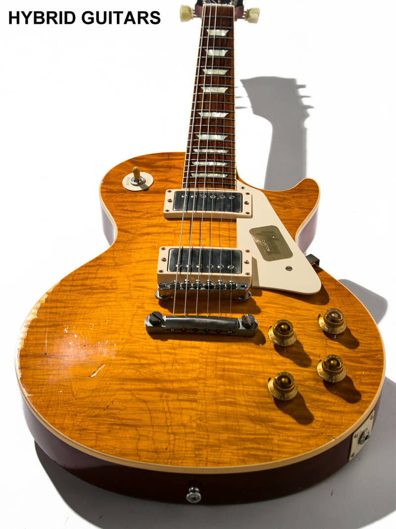 Gibson Custom Shop Historic Collection 1959 Les Paul Reissue Tom Murphy Ultra Aged Lemon Burst 16
