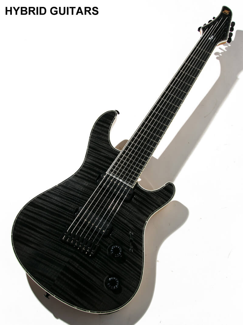 Mayones Regius 8 Baritone Trans Black 1
