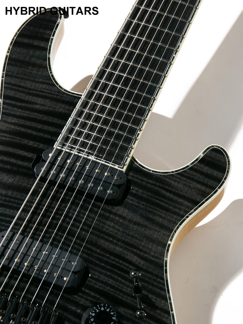 Mayones Regius 8 Baritone Trans Black 9
