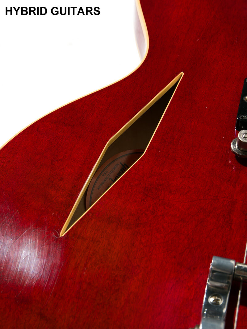 Gibson Custom Shop PSL Murphy Lab 1964 Trini Lopez Standard Bigsby 60s Cherry Ultra Light Aged 11