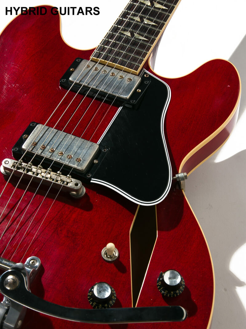 Gibson Custom Shop PSL Murphy Lab 1964 Trini Lopez Standard Bigsby 60s Cherry Ultra Light Aged 9
