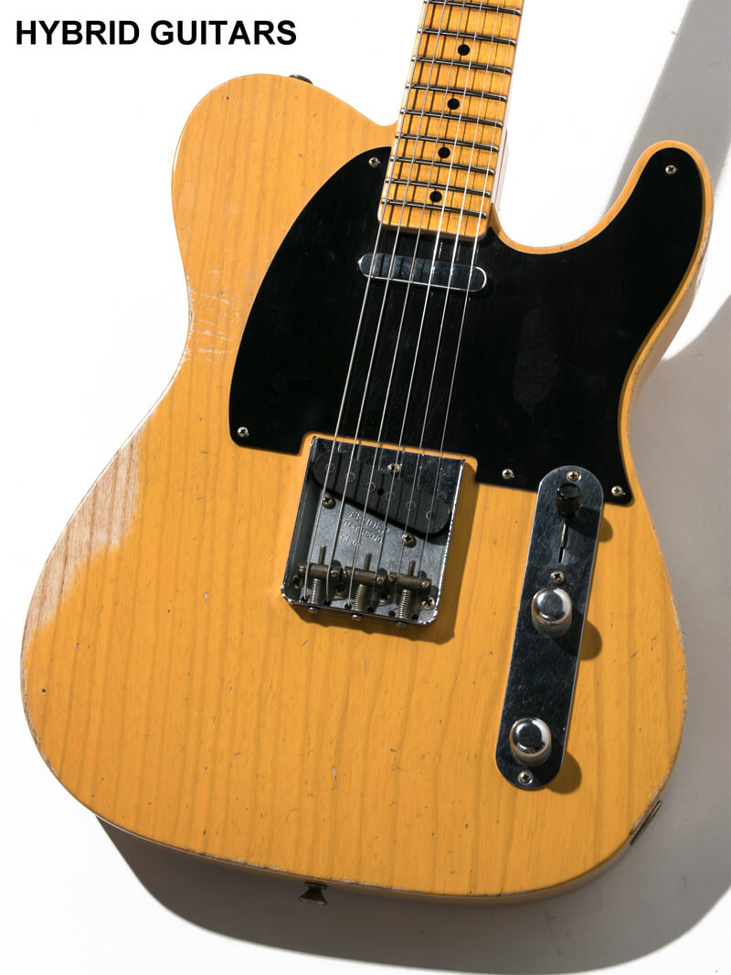 Fender Custom Shop 1952 Telecaster Relic Josefina Handwound P.U Butter Scotch Blonde by Todd Krause 3