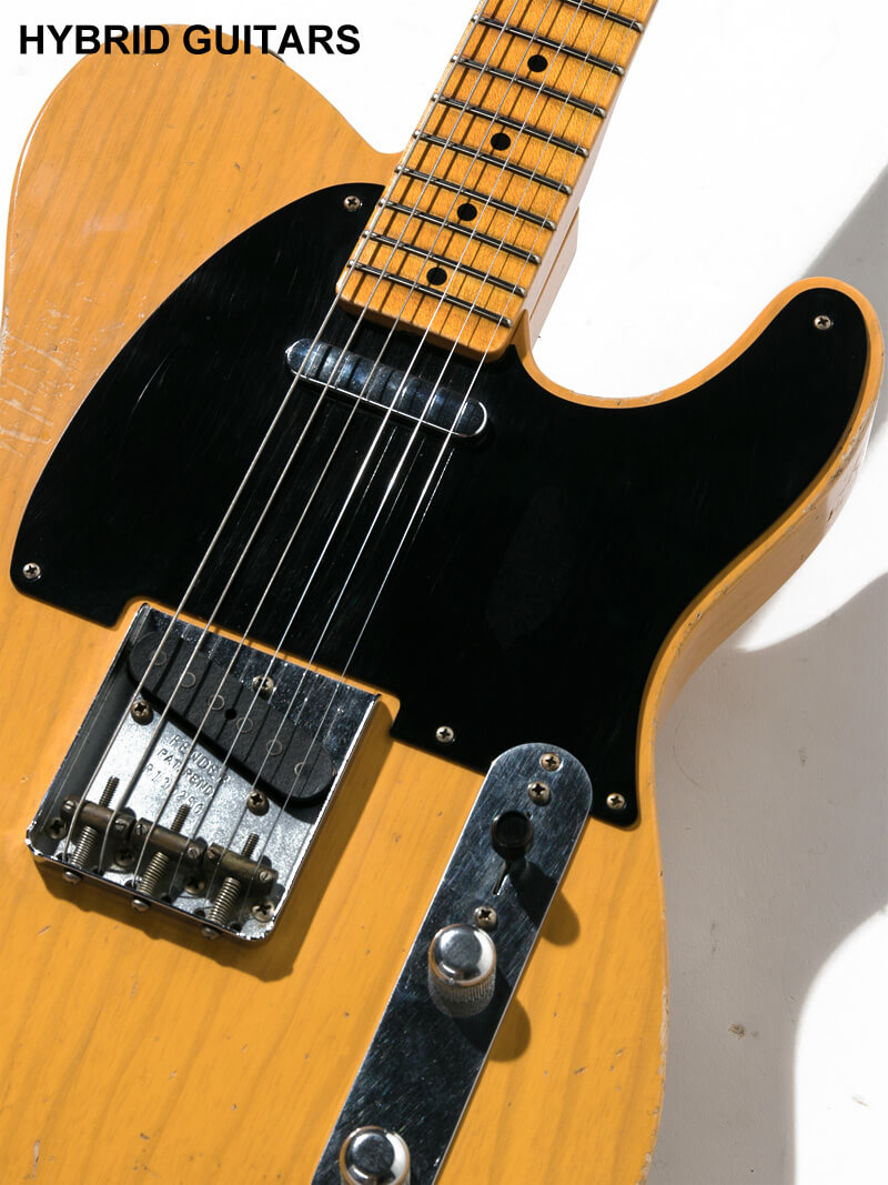 Fender Custom Shop 1952 Telecaster Relic Josefina Handwound P.U Butter Scotch Blonde by Todd Krause 9