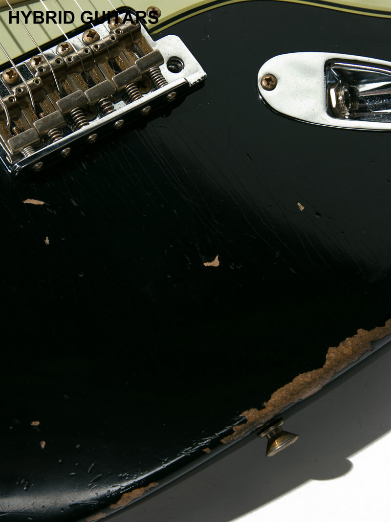 Fender Custom Shop 1960 Stratocaster Hand Wound TX-Special Heavy Relic Black 14