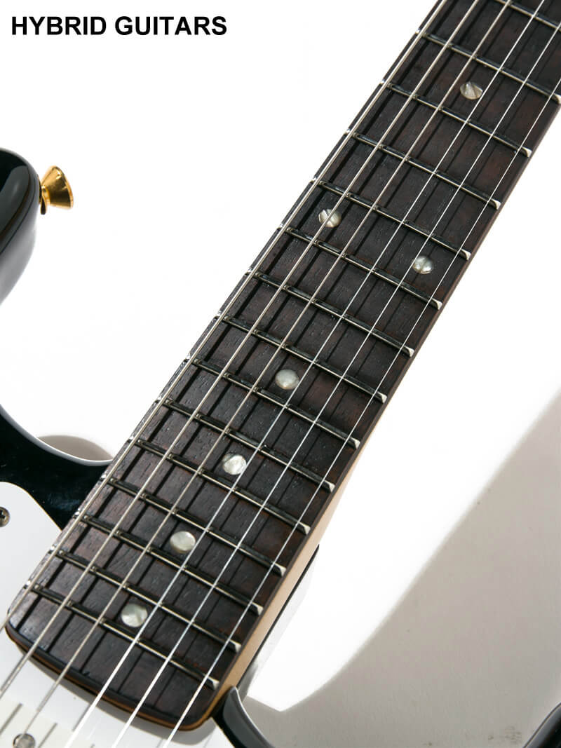 48th St. Custom Guitars Stratocaster Type Black 12