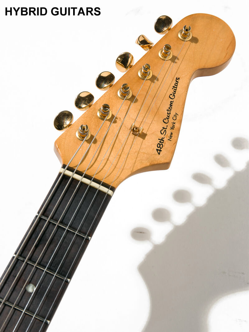 48th St. Custom Guitars Stratocaster Type Black 5