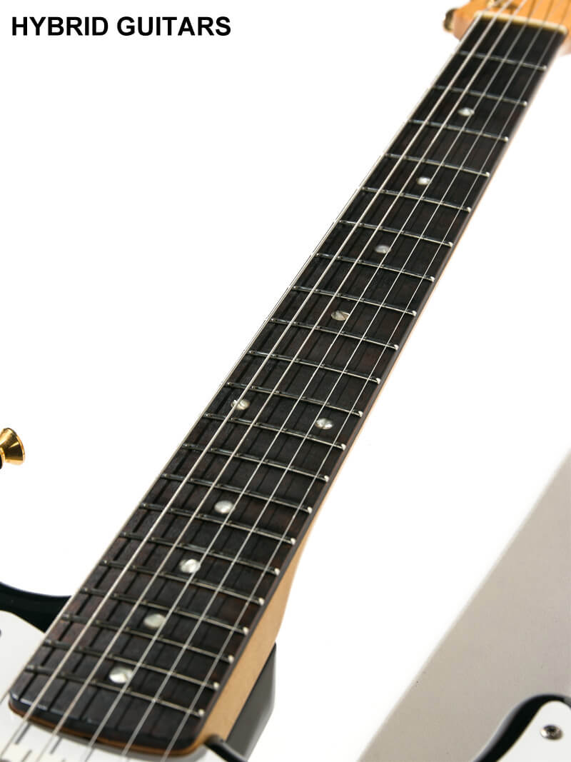 48th St. Custom Guitars Stratocaster Type Black 7