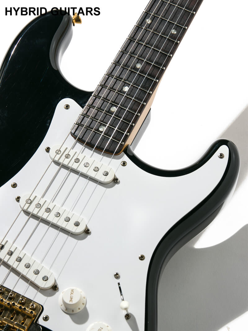 48th St. Custom Guitars Stratocaster Type Black 9