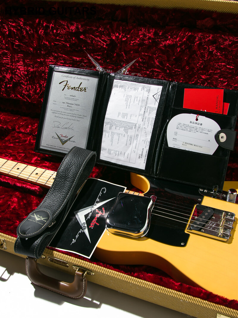 Fender Custom Shop MBS 1951 Nocaster NOS Josefina Handwound P.U Butter Scotch Blonde Master Built by Dennis Galuszka 14