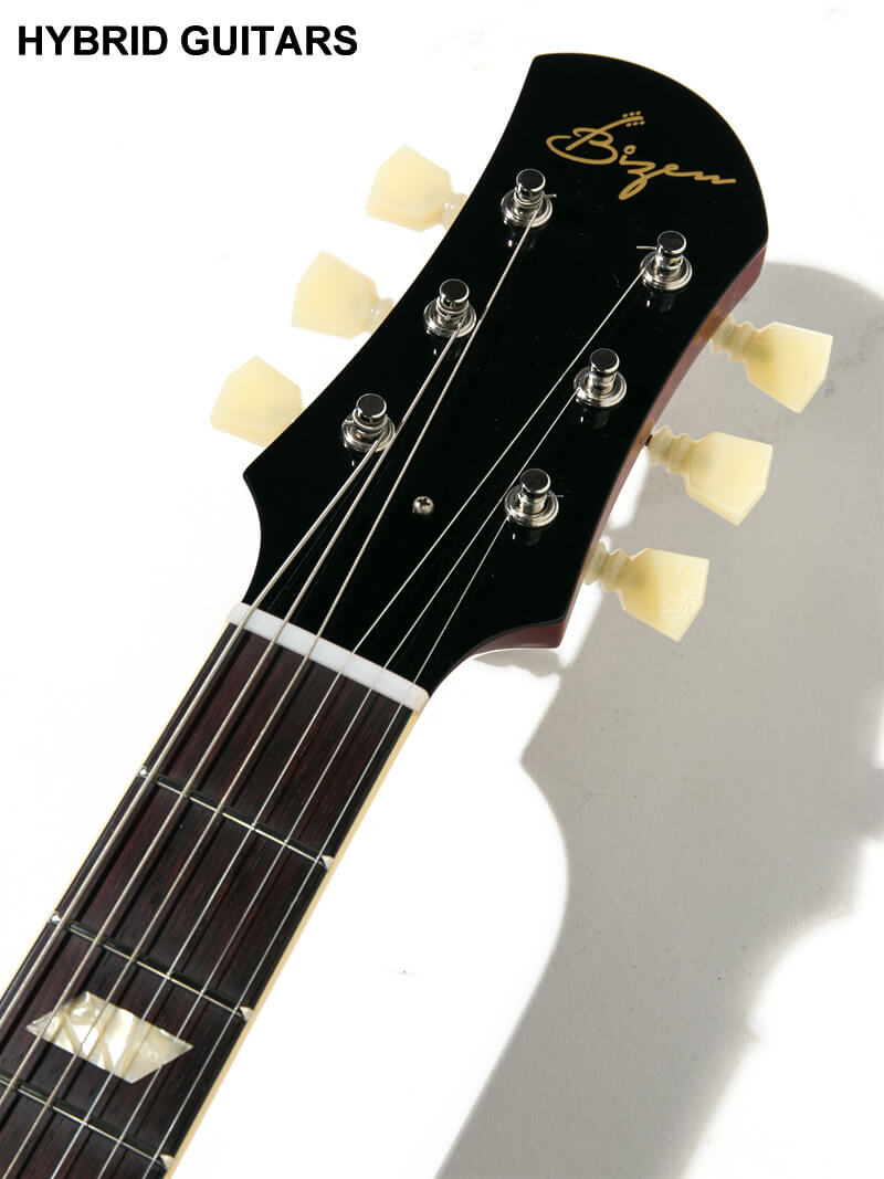 Bizen Works Custom Order Grain Brazilian Rosewood(BZF) & 1P Honduras Mahogany Cherry Sunburst 5