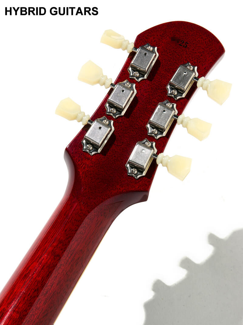 Bizen Works Custom Order Grain Brazilian Rosewood(BZF) & 1P Honduras Mahogany Cherry Sunburst 6