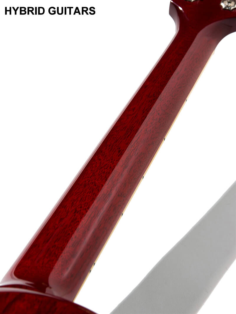 Bizen Works Custom Order Grain Brazilian Rosewood(BZF) & 1P Honduras Mahogany Cherry Sunburst 8