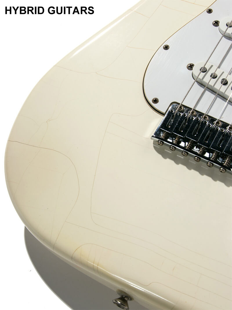 Davis Custom Guitars ST-RAT Relic Olympic White Built by Jason Davis 12