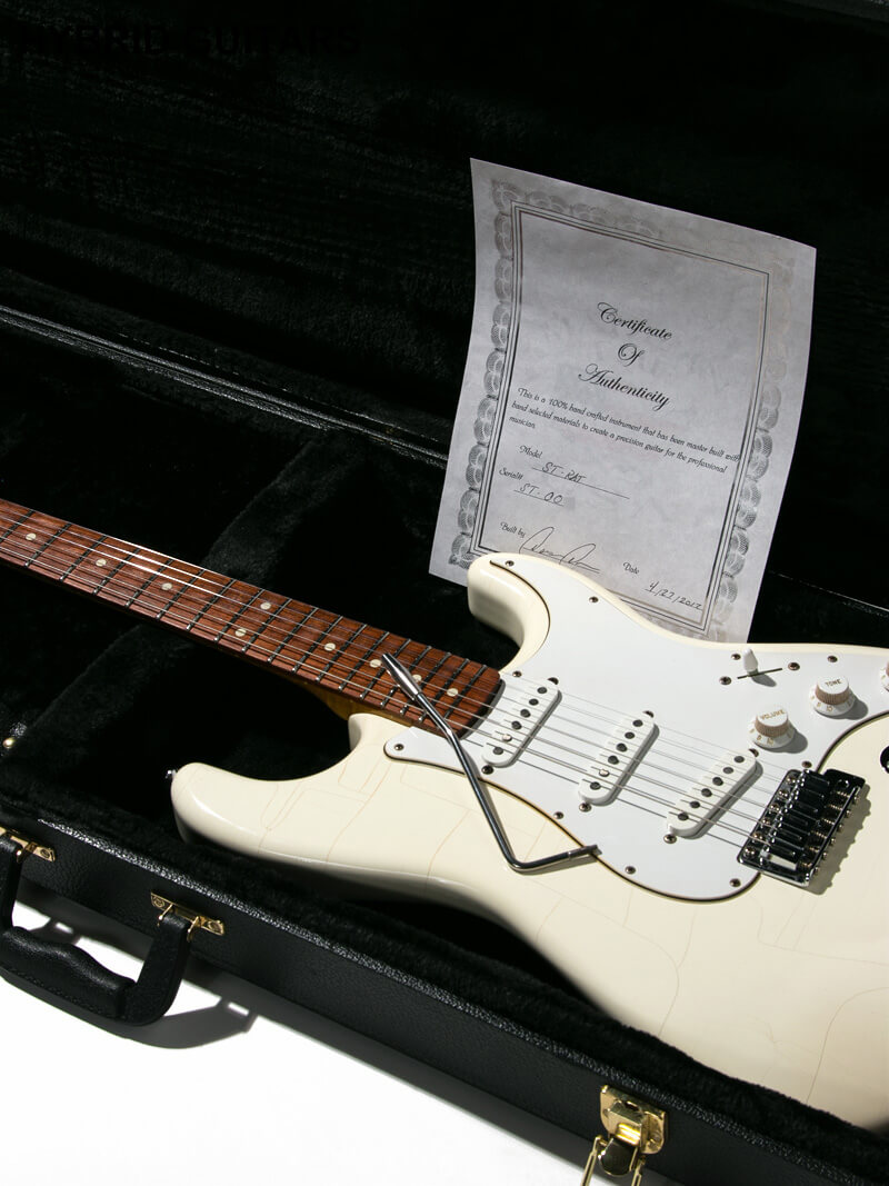 Davis Custom Guitars ST-RAT Relic Olympic White Built by Jason Davis 15