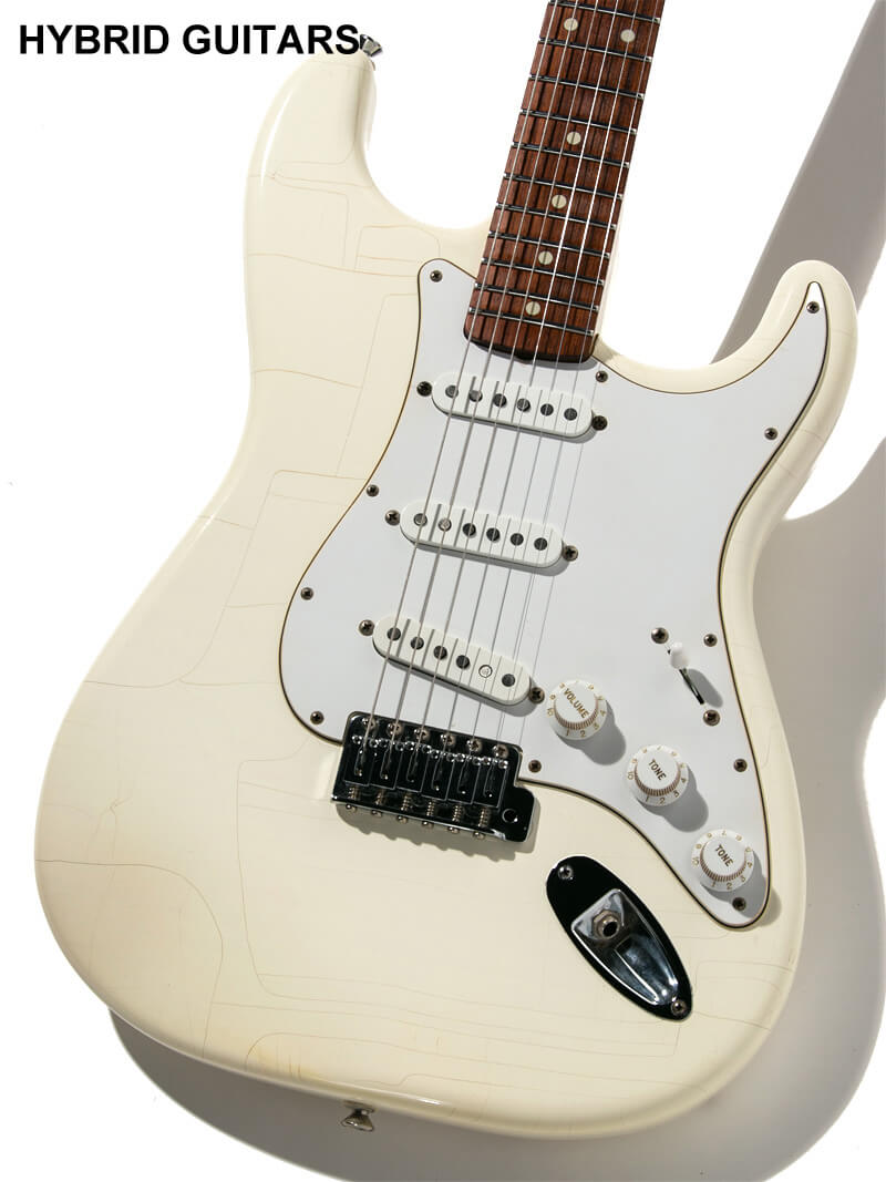 Davis Custom Guitars ST-RAT Relic Olympic White Built by Jason Davis 3