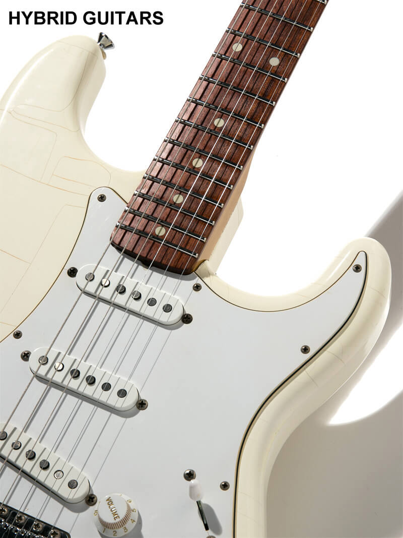 Davis Custom Guitars ST-RAT Relic Olympic White Built by Jason Davis 9