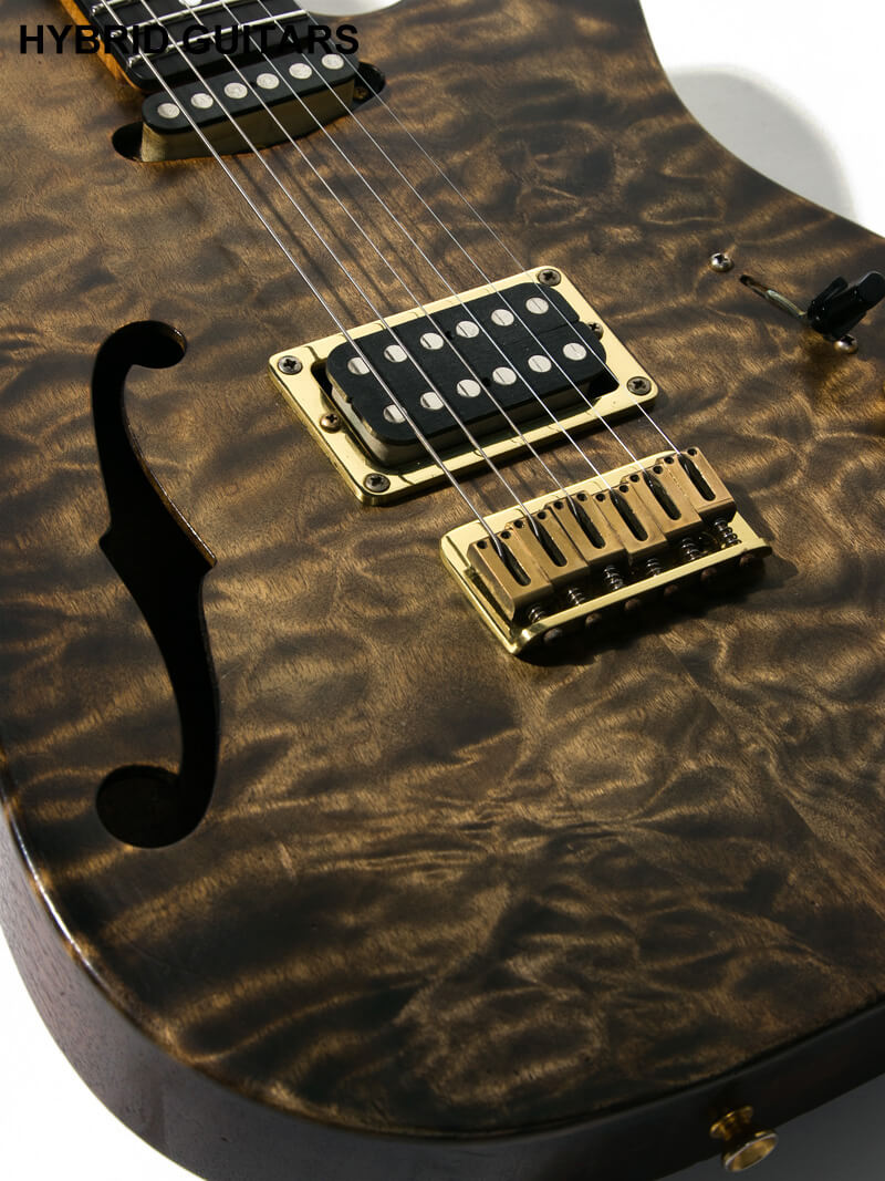 Schecter Telecaster Thinline Quilt Top 12