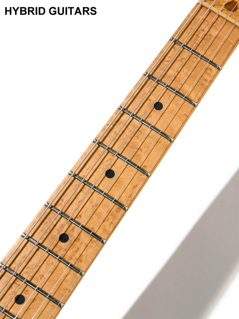 Suhr Custom Classic T SSS 1-Piece Birdseye & Swamp Singed Trans Honey 12