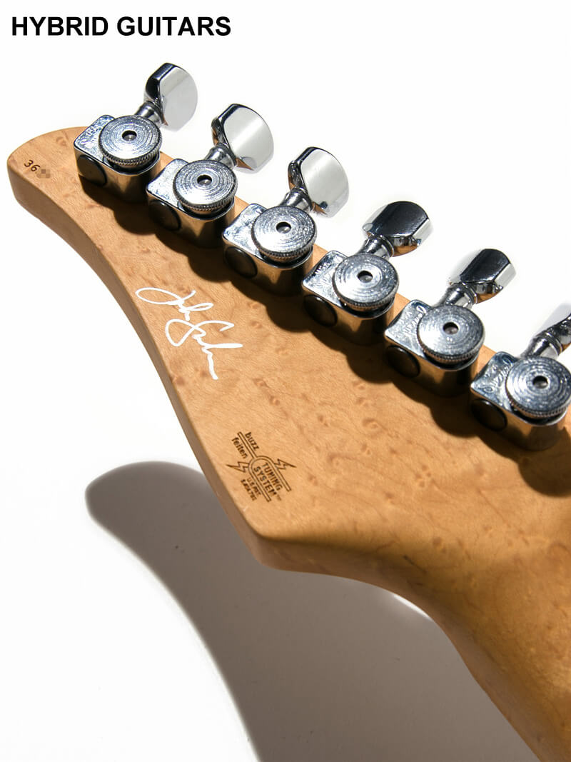 Suhr Custom Classic T SSS 1-Piece Birdseye & Swamp Singed Trans Honey 14