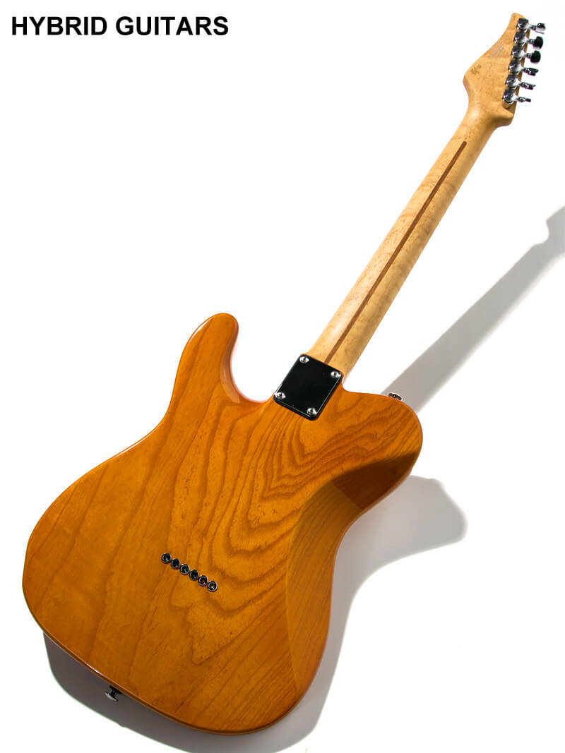 Suhr Custom Classic T SSS 1-Piece Birdseye & Swamp Singed Trans Honey 2