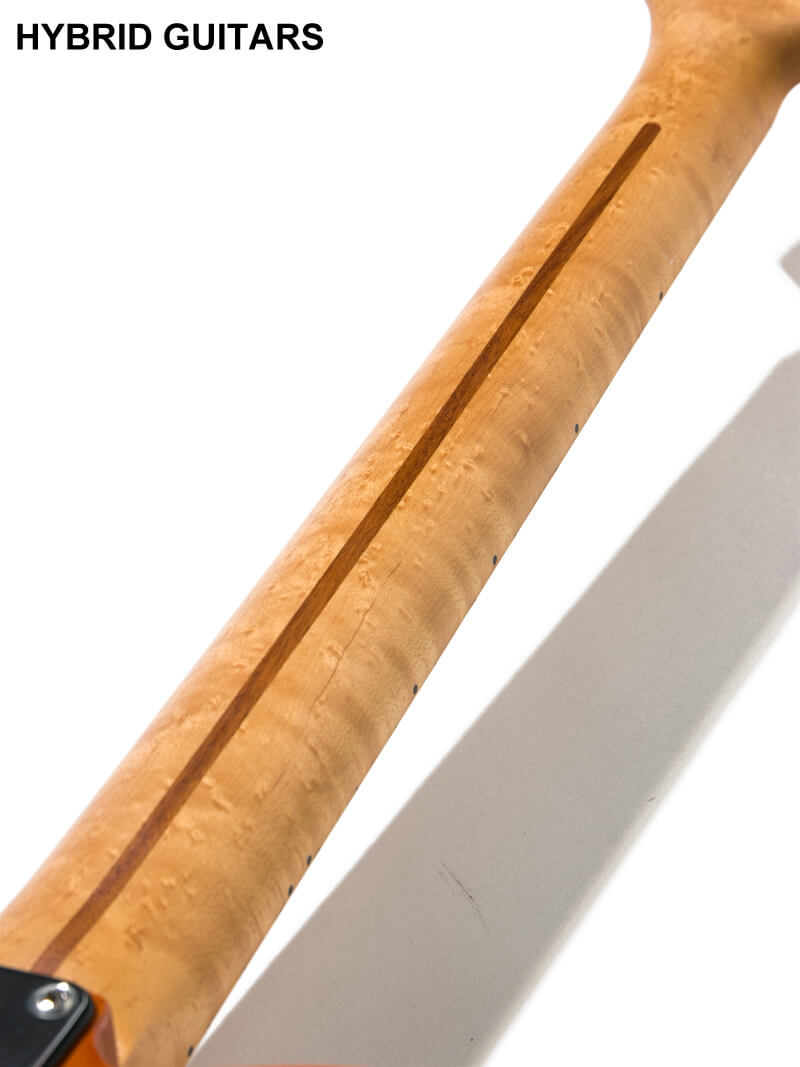 Suhr Custom Classic T SSS 1-Piece Birdseye & Swamp Singed Trans Honey 8