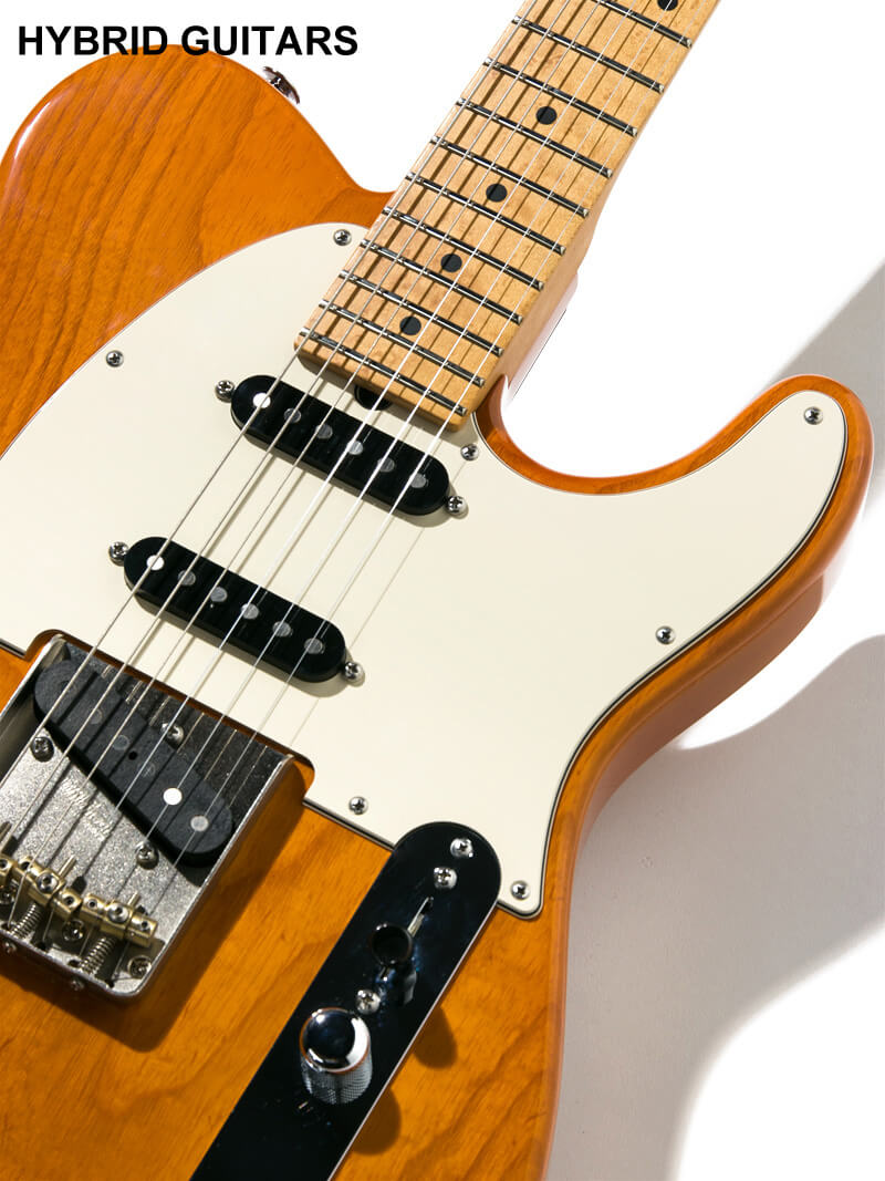 Suhr Custom Classic T SSS 1-Piece Birdseye & Swamp Singed Trans Honey 9