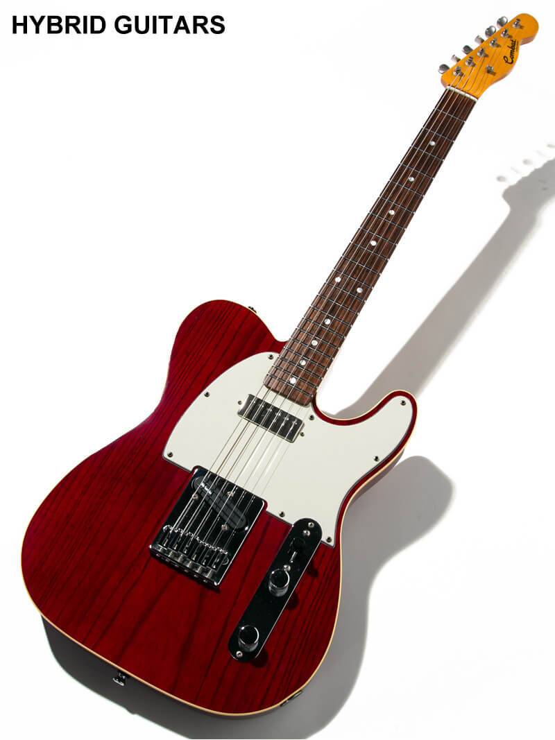 Combat Custom Order Telecaster 1-Piece Ash Trans Red 1