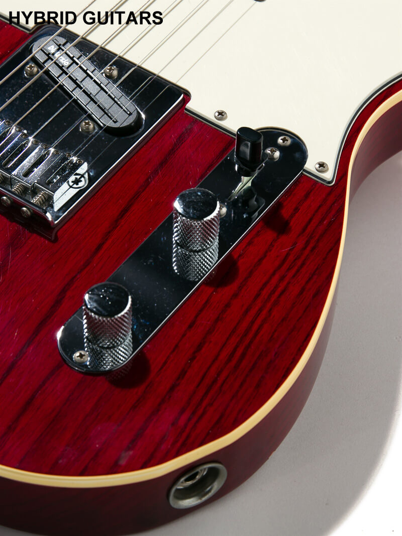 Combat Custom Order Telecaster 1-Piece Ash Trans Red 10