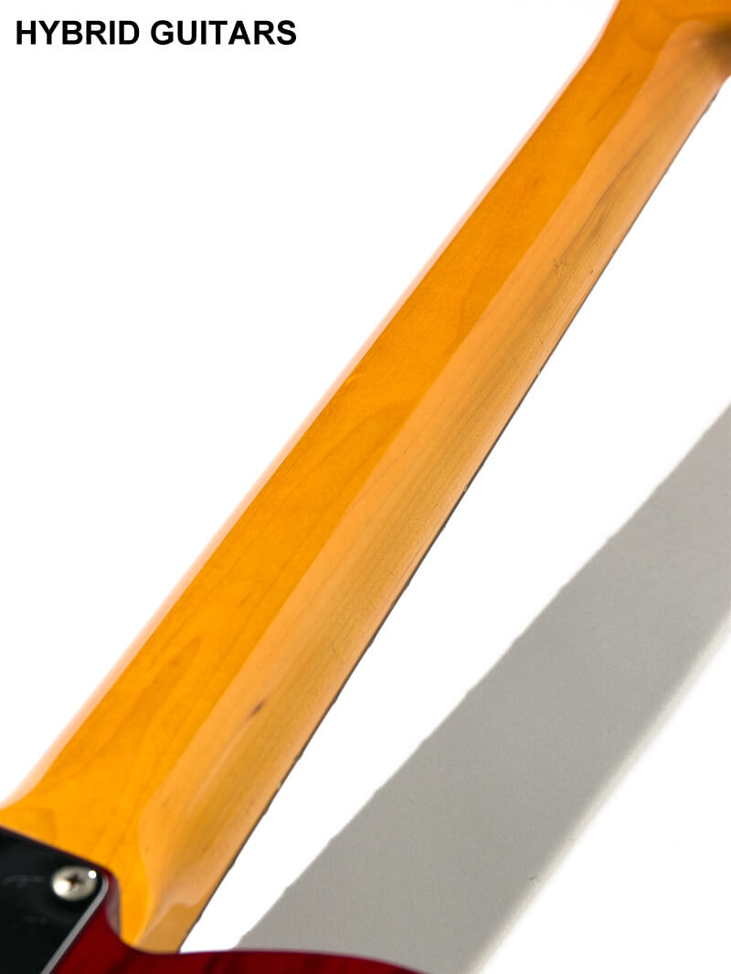 Combat Custom Order Telecaster 1-Piece Ash Trans Red 8