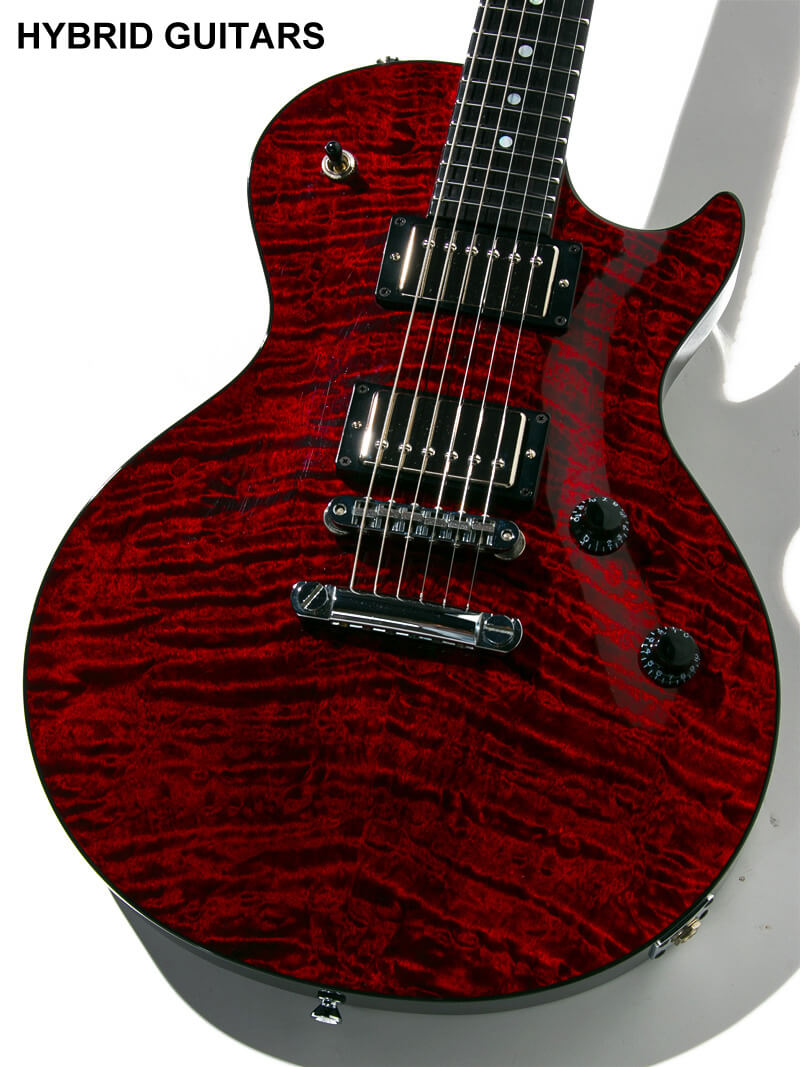 Navigator Les Paul type Figured Wine Red 3