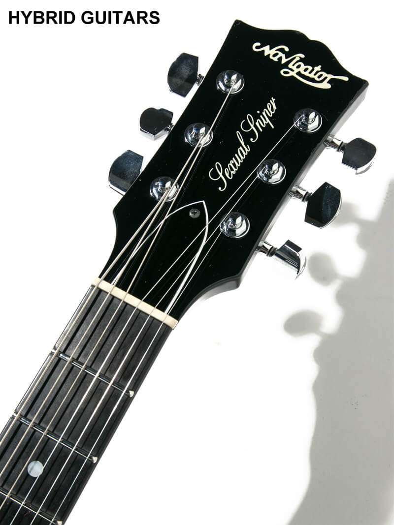 Navigator Les Paul type Figured Wine Red 5