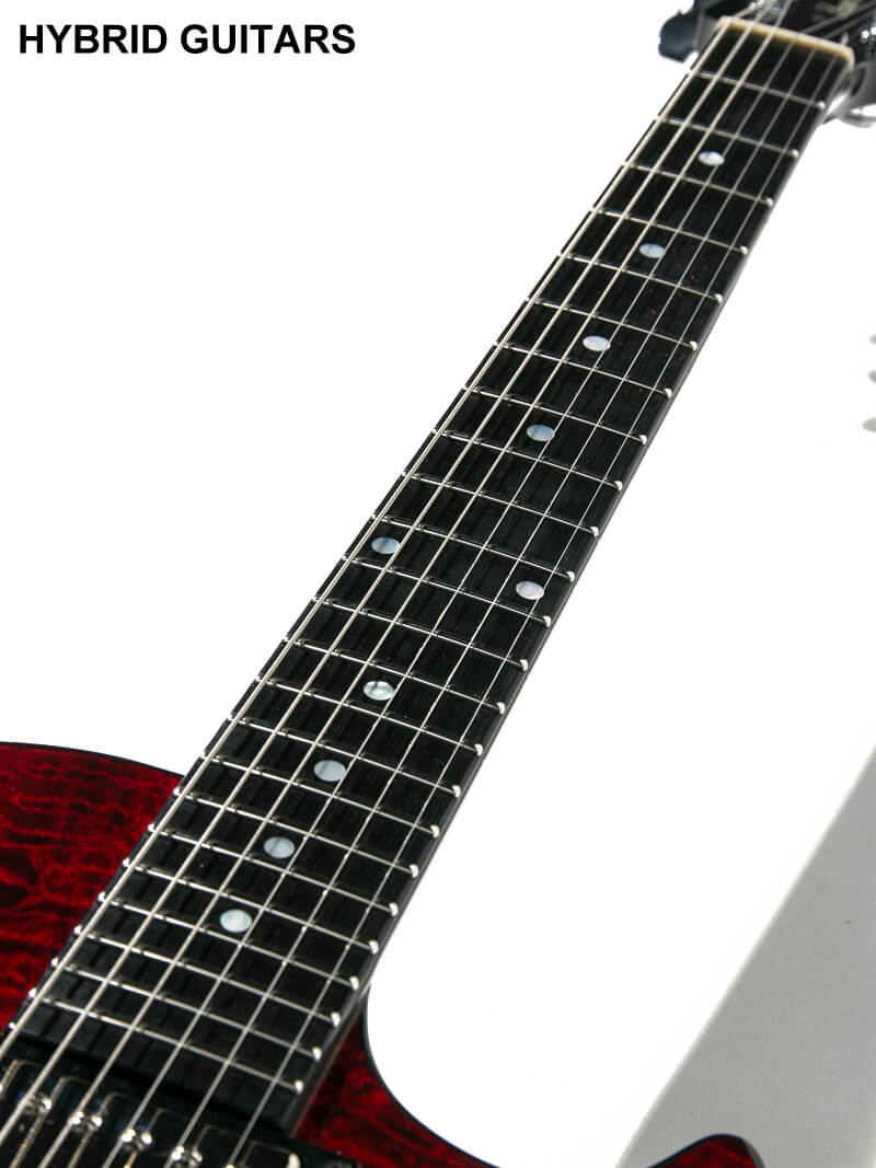 Navigator Les Paul type Figured Wine Red 7