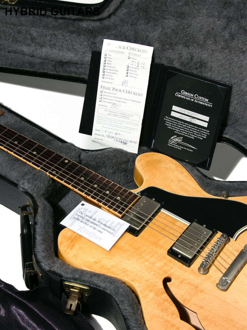 Gibson Custom Shop 50th Anniversary 1960 ES-335 VOS Antique Natural 14