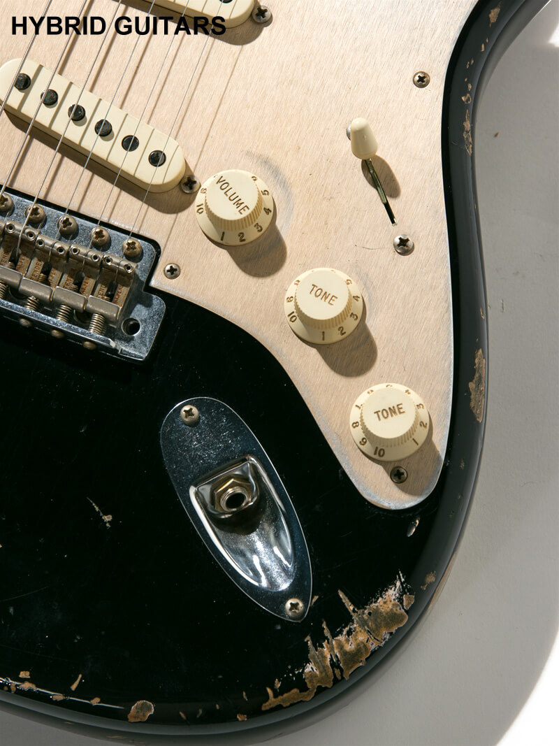 Fender Custom Shop 2017 Limited 1959 Stratocaster Heavy Relic Black 10