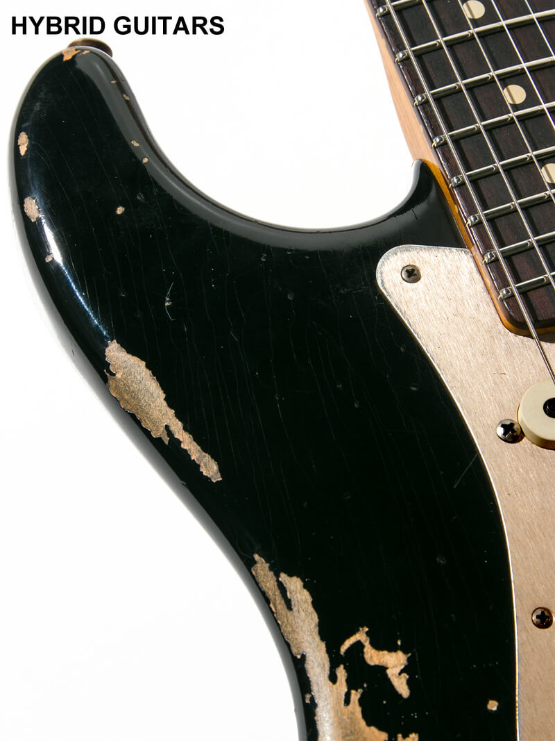 Fender Custom Shop 2017 Limited 1959 Stratocaster Heavy Relic Black 11