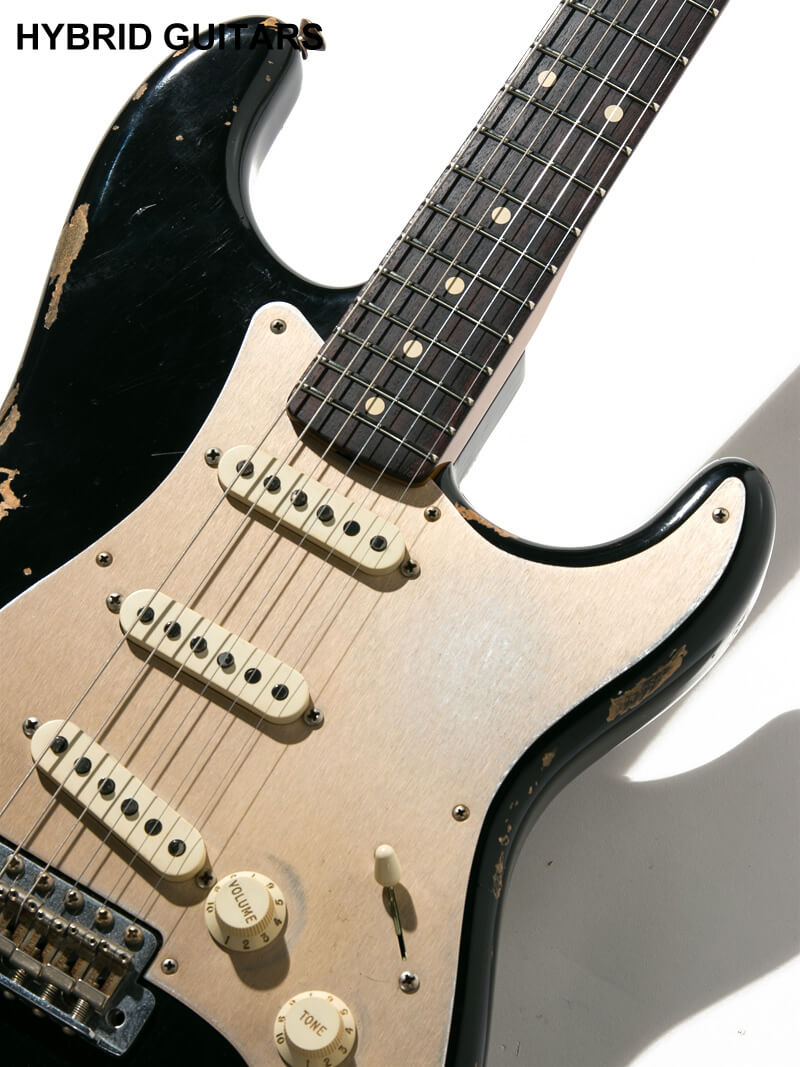 Fender Custom Shop 2017 Limited 1959 Stratocaster Heavy Relic Black 9