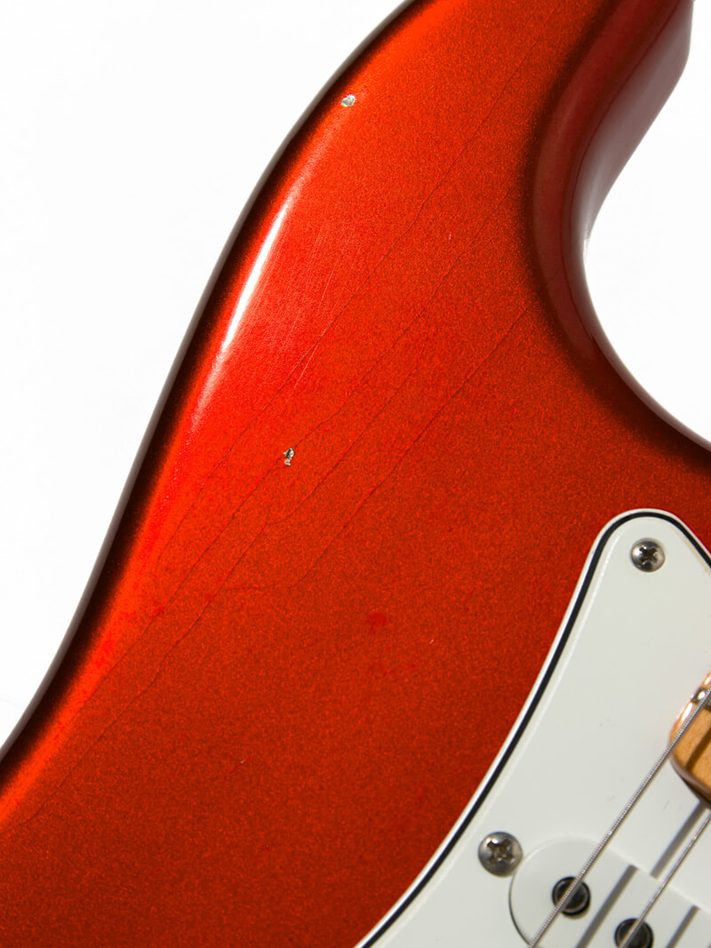 Fender Custom Shop 1969 Stratocaster Journeyman Relic Hand Wound P.U. Candy Apple Red(CAR)
11