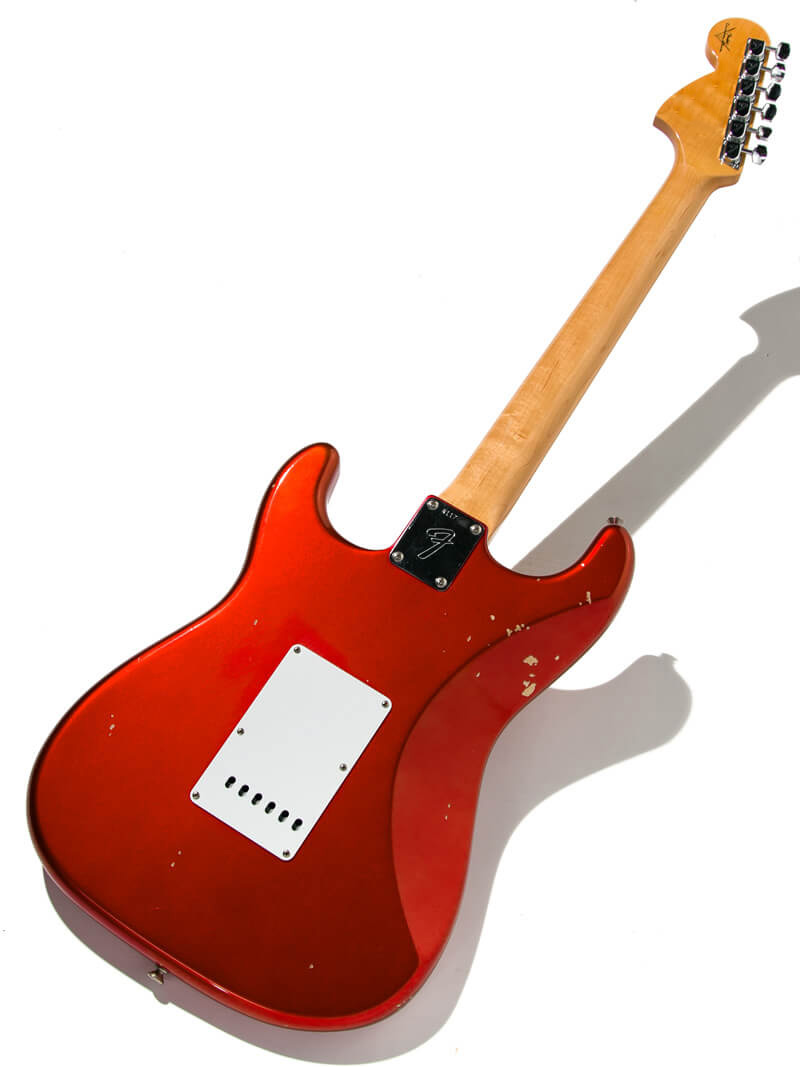 Fender Custom Shop 1969 Stratocaster Journeyman Relic Hand Wound P.U. Candy Apple Red(CAR)
2