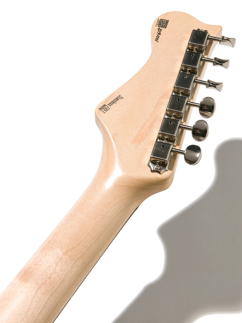 Freedom Custom Guitar Research C.S. EZa 24F Proto Black ヘッド裏面