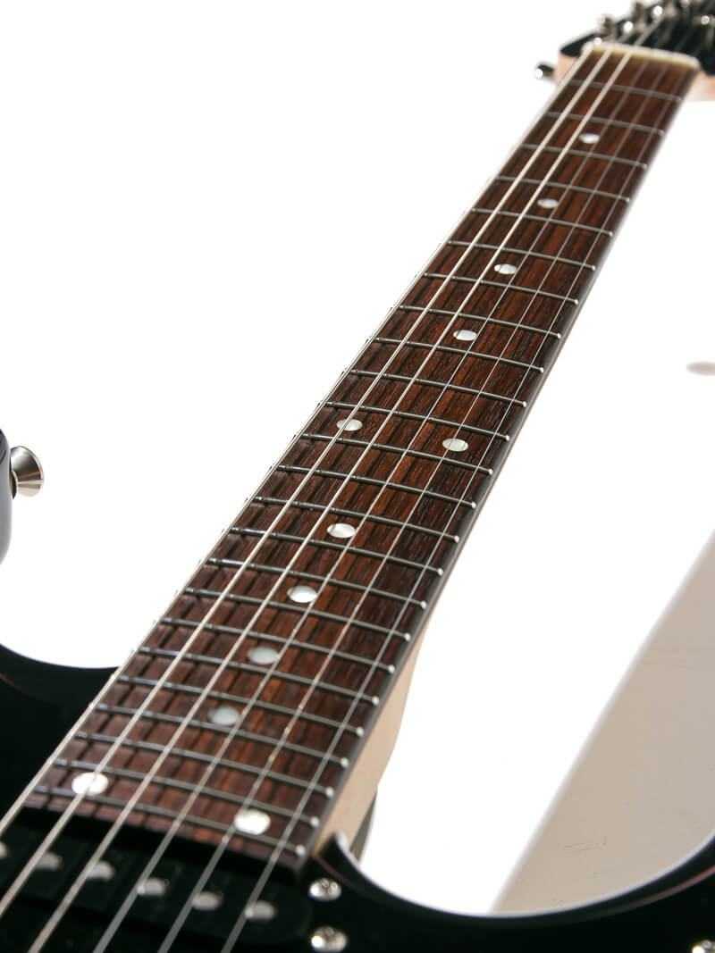 Freedom Custom Guitar Research C.S. EZa 24F Proto Black 指板