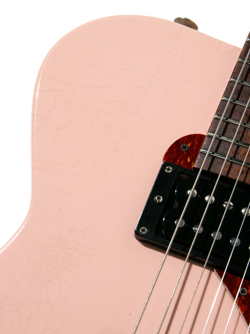 Knaggs Guitars Kenai H2 Shell Pink Relic 11