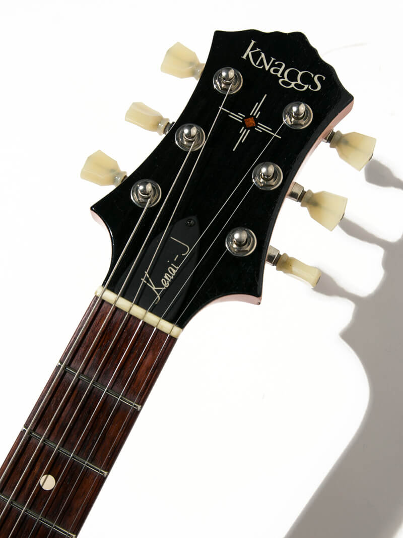 Knaggs Guitars Kenai H2 Shell Pink Relic 5
